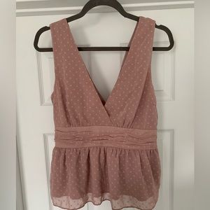 Like New, barely worn boutique top, Size Medium, pink/mauve color